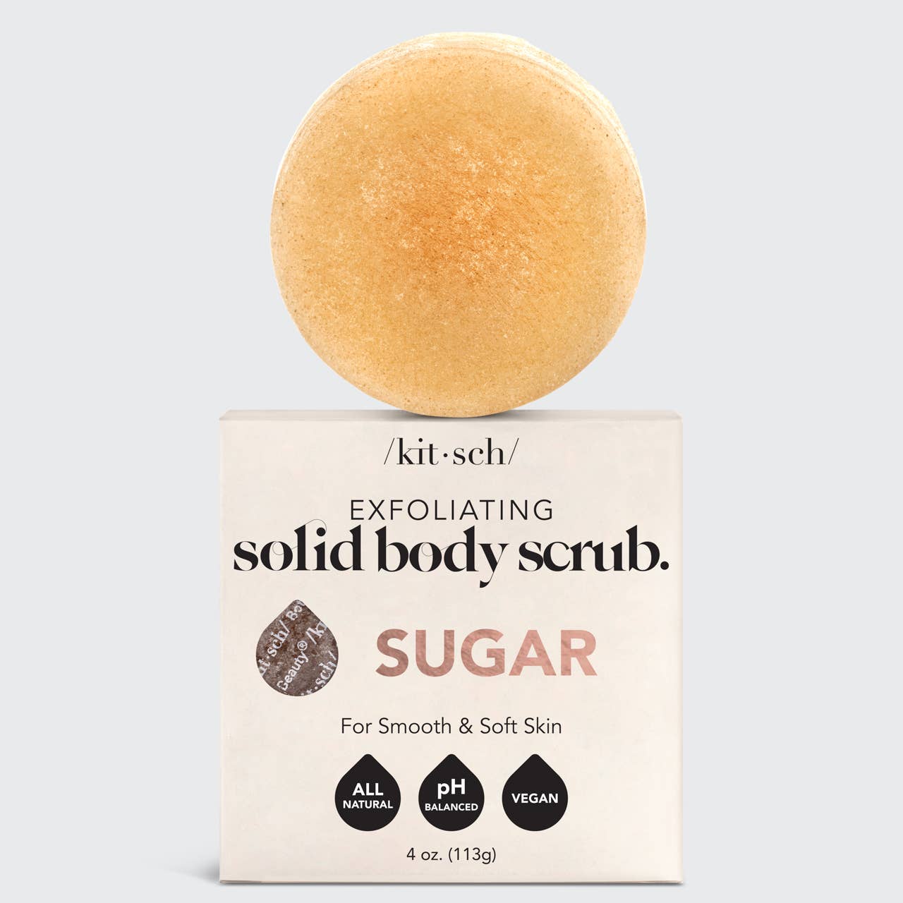 Kitsch | Sugar Exfoliating Body Scrub Bar