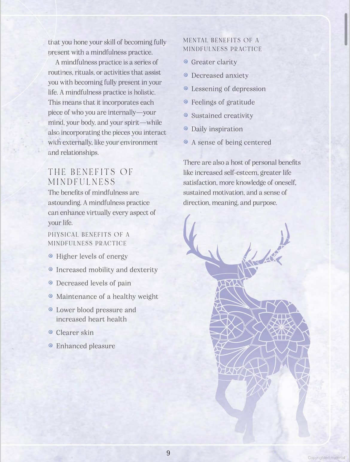 Bohemian Box Shop | Find Your Peace - A Workbook for a More Mindful Life