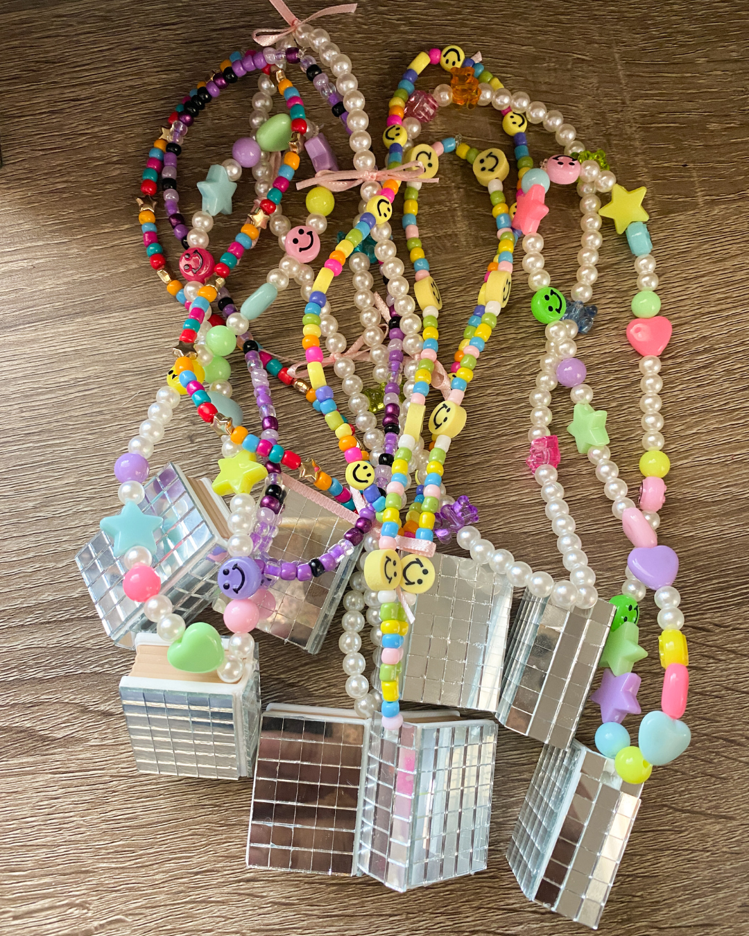 Bookish Rainbow Blossom Car Charm