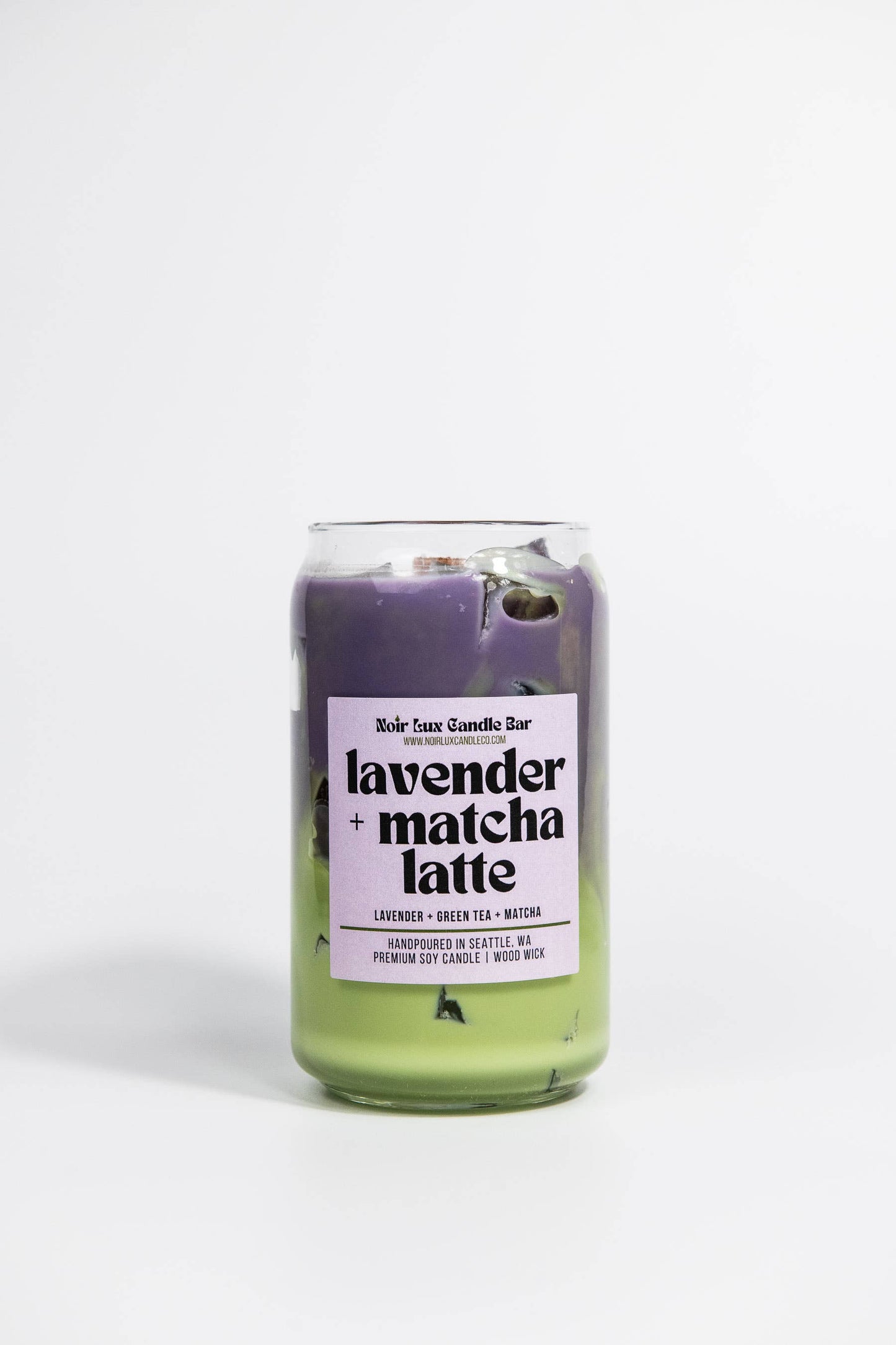 Iced Lavender Matcha Latte