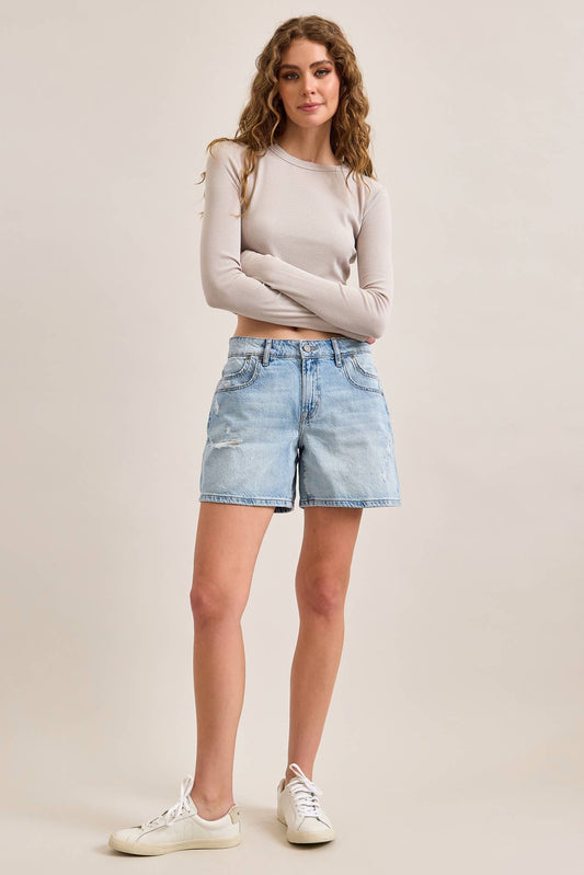5” INSEAM MID-RISE SAMMIE BARREL SHORTS