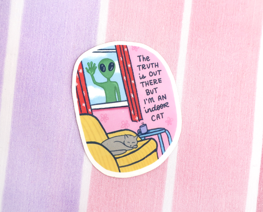 The truth is out there sticker