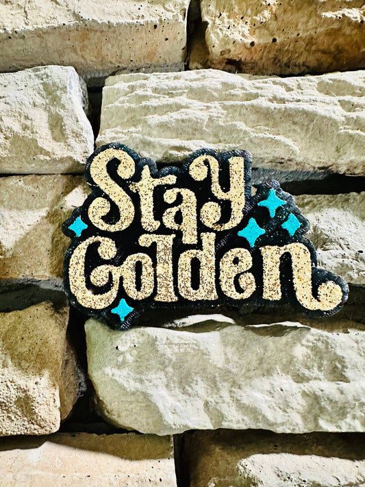 Stay Golden Car Freshie 