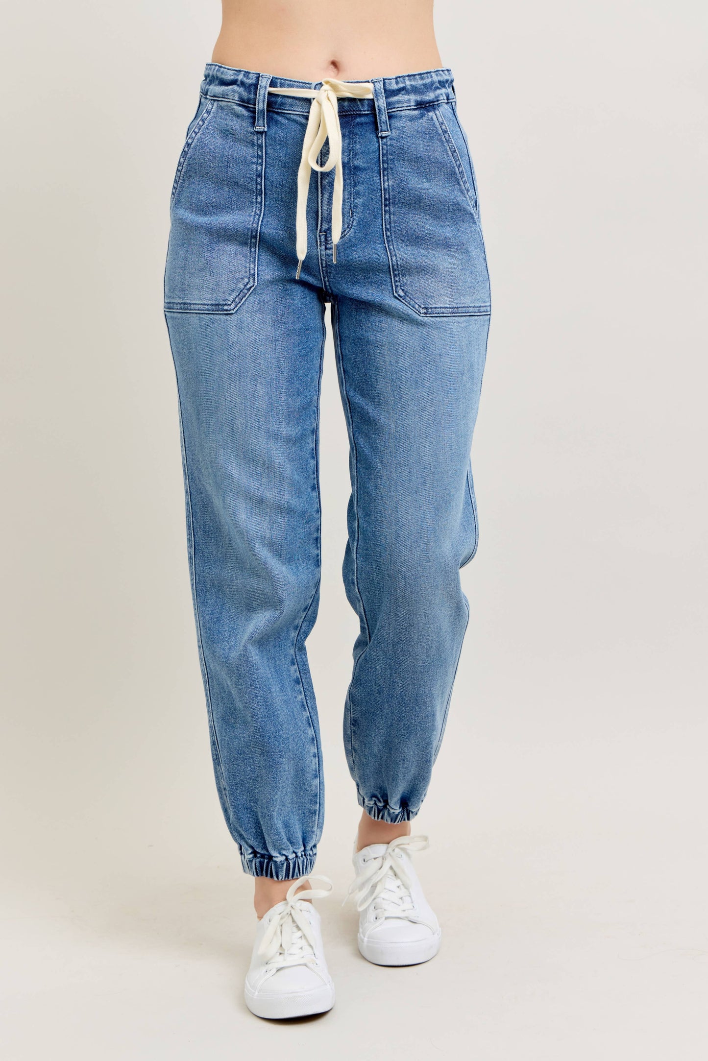 Judy Blue | High Waisted Denim Jogger