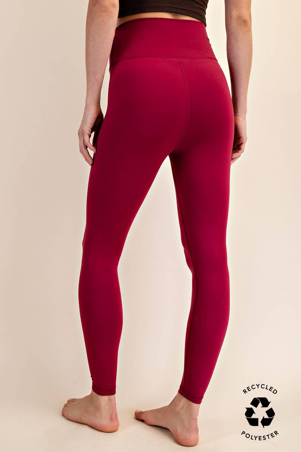 V WAIST FULL LENGTH LEGGINGS