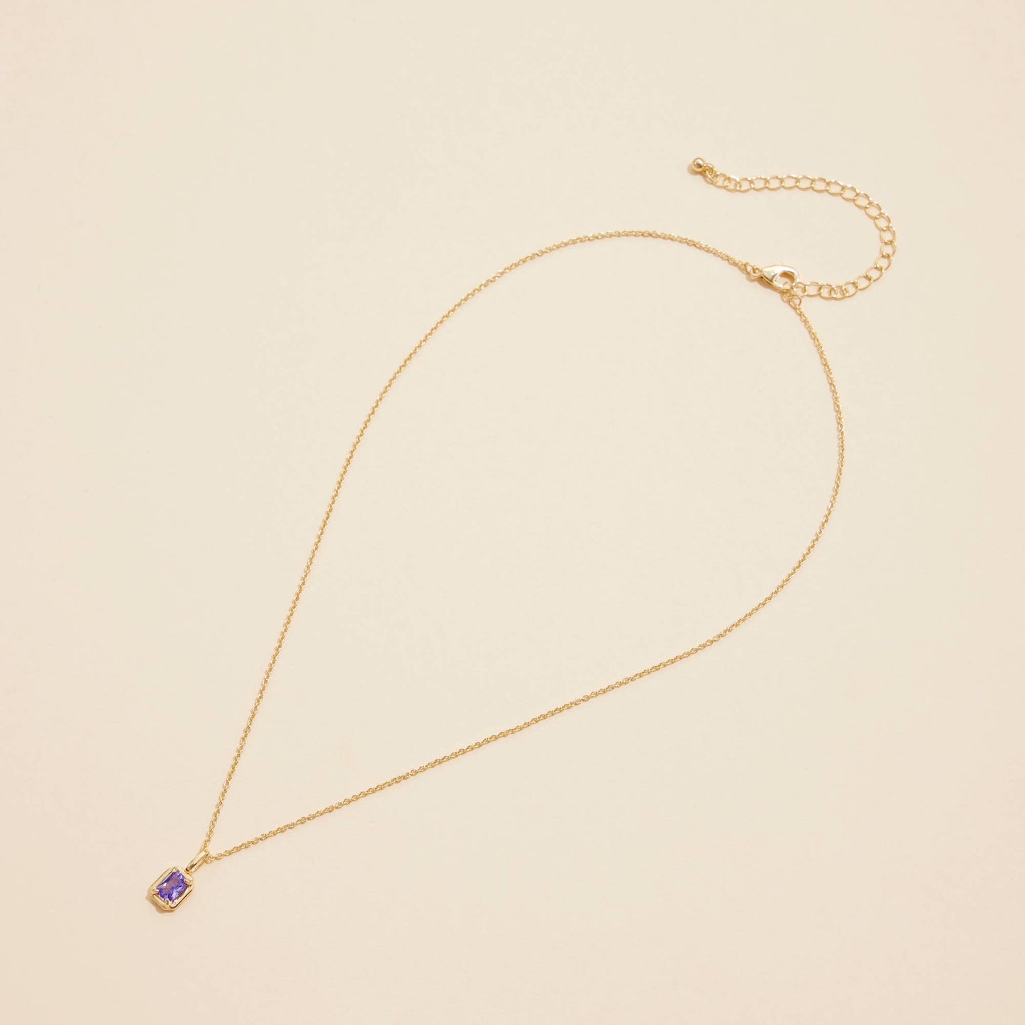 Birthstone Glass Charm Necklaces