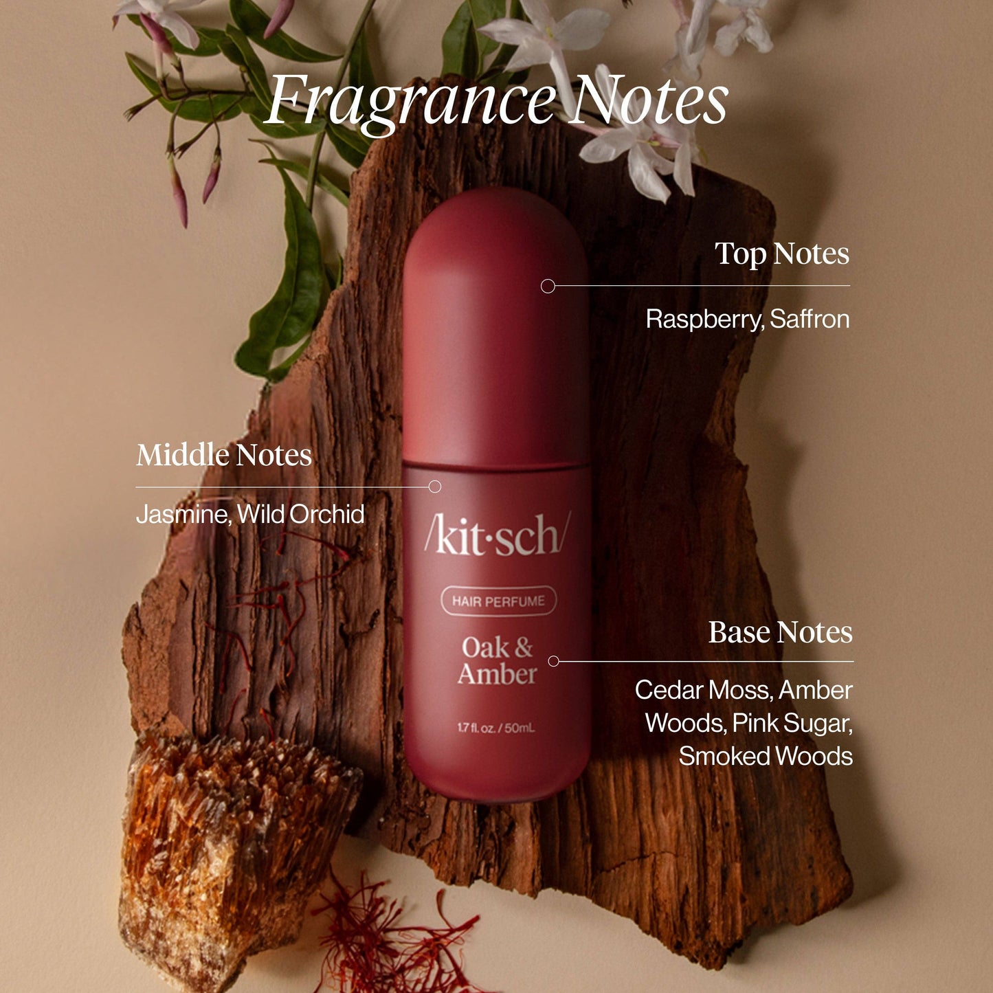 Kitsch | Oak & Amber Hair Perfume