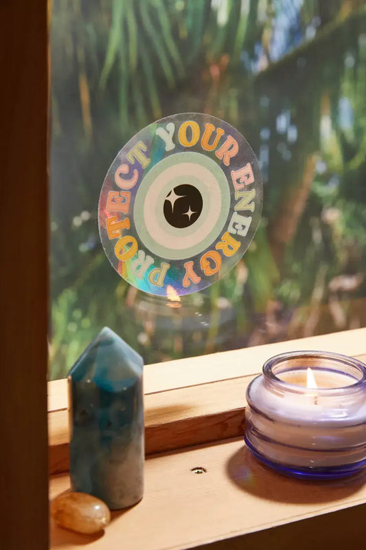 Protect Your Energy-Window Cling