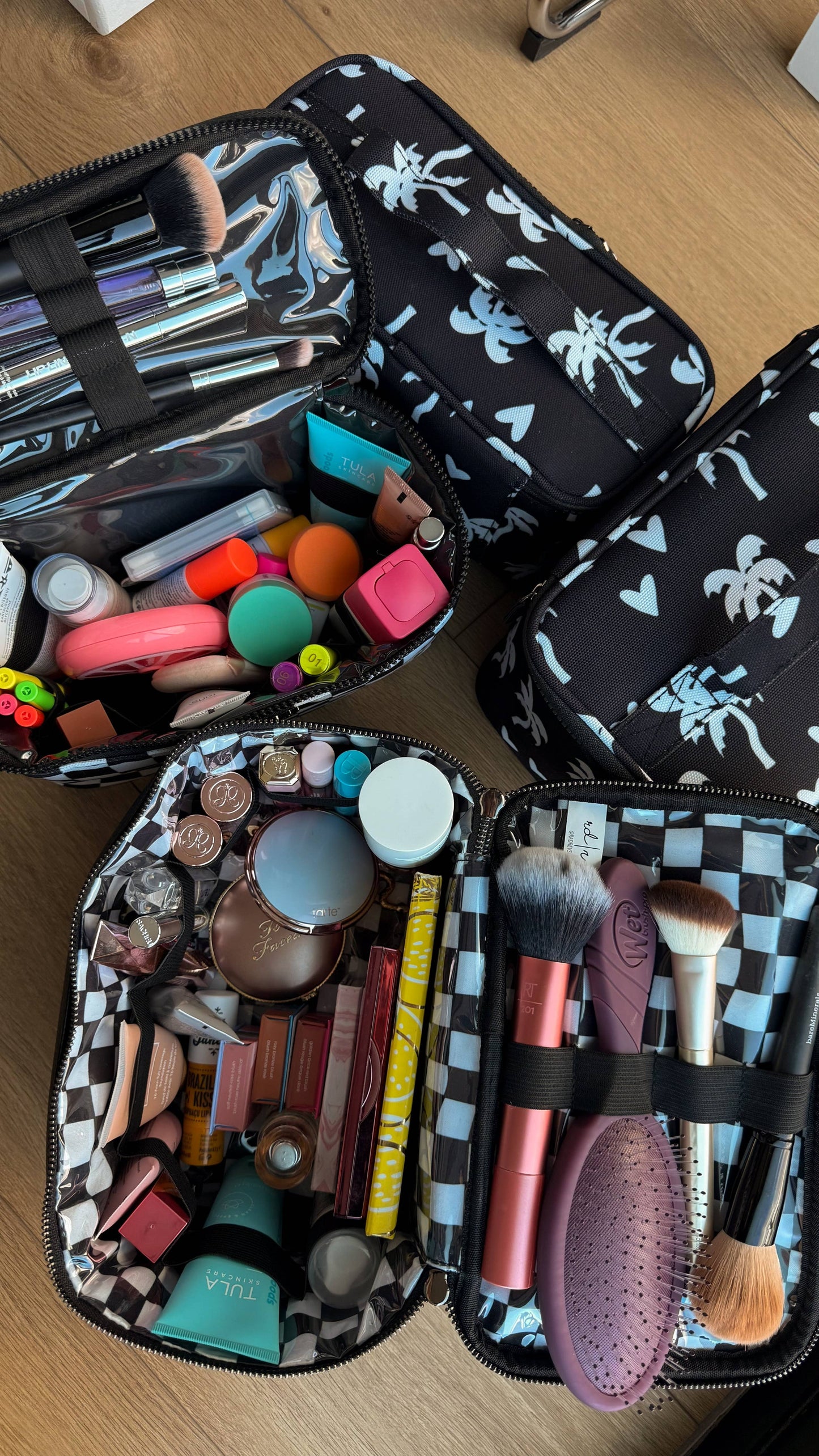 Train Case SMALL in Checkered