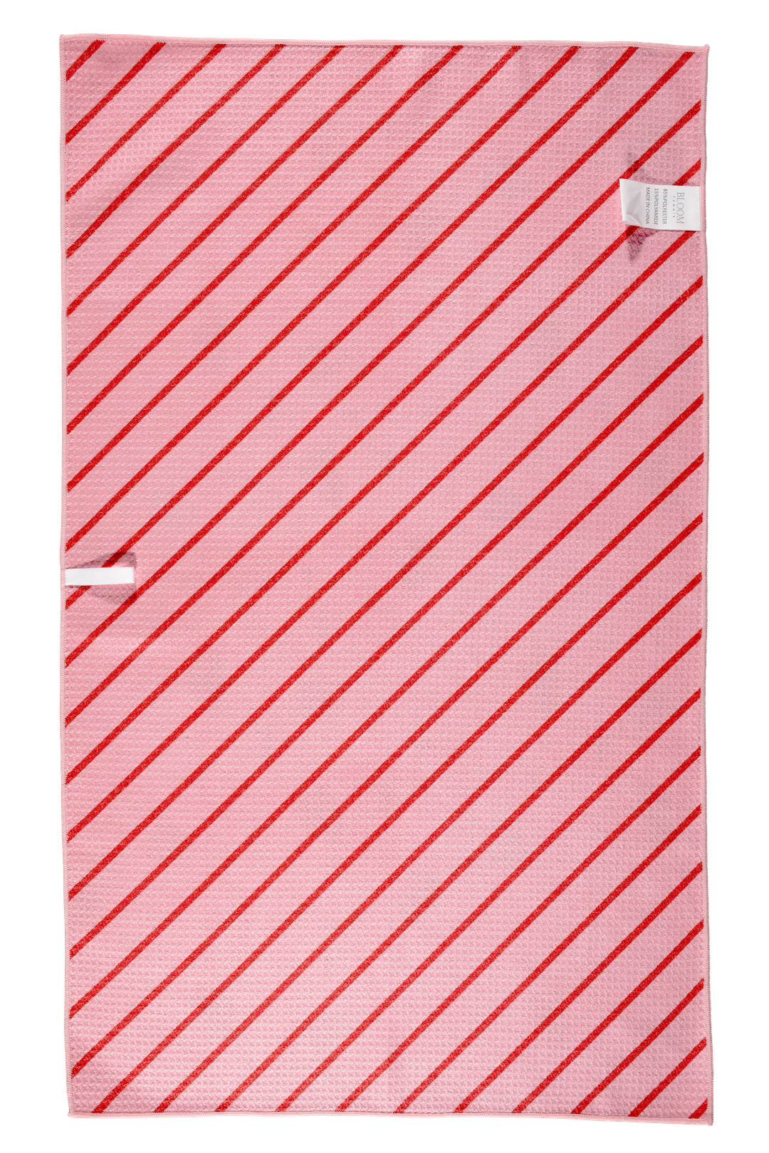 Bloom Towels | Marshmallow Pink Waffle Knit Kitchen Towel