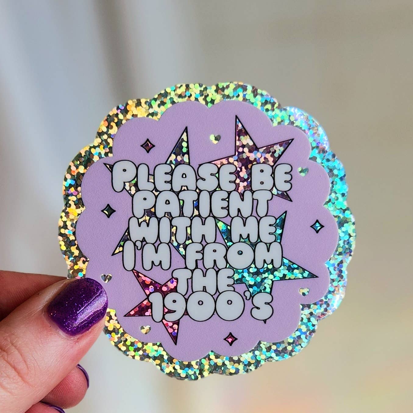 Please be patient sticker hydroflask planner