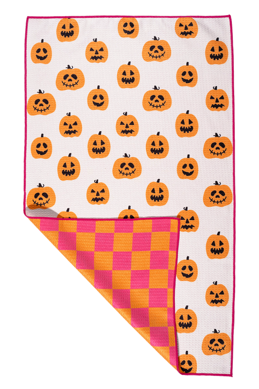 Bloom Towels | Groovy Gourds Waffle Knit Kitchen Towel
