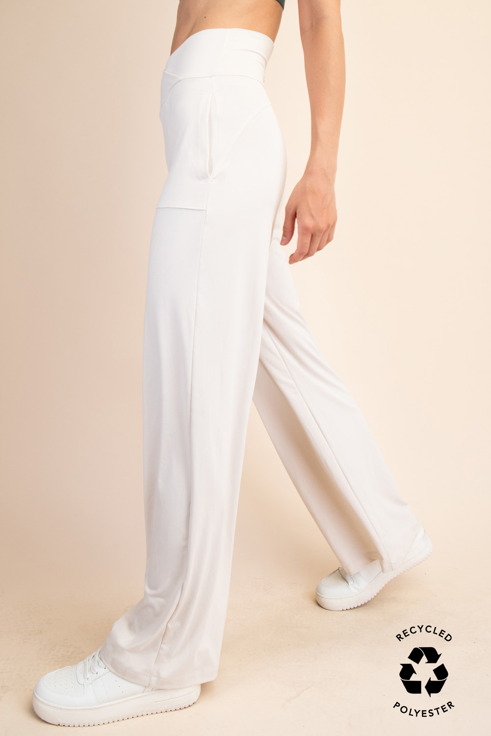 Rae Mode | V Waist Butter Wide Leg Pant