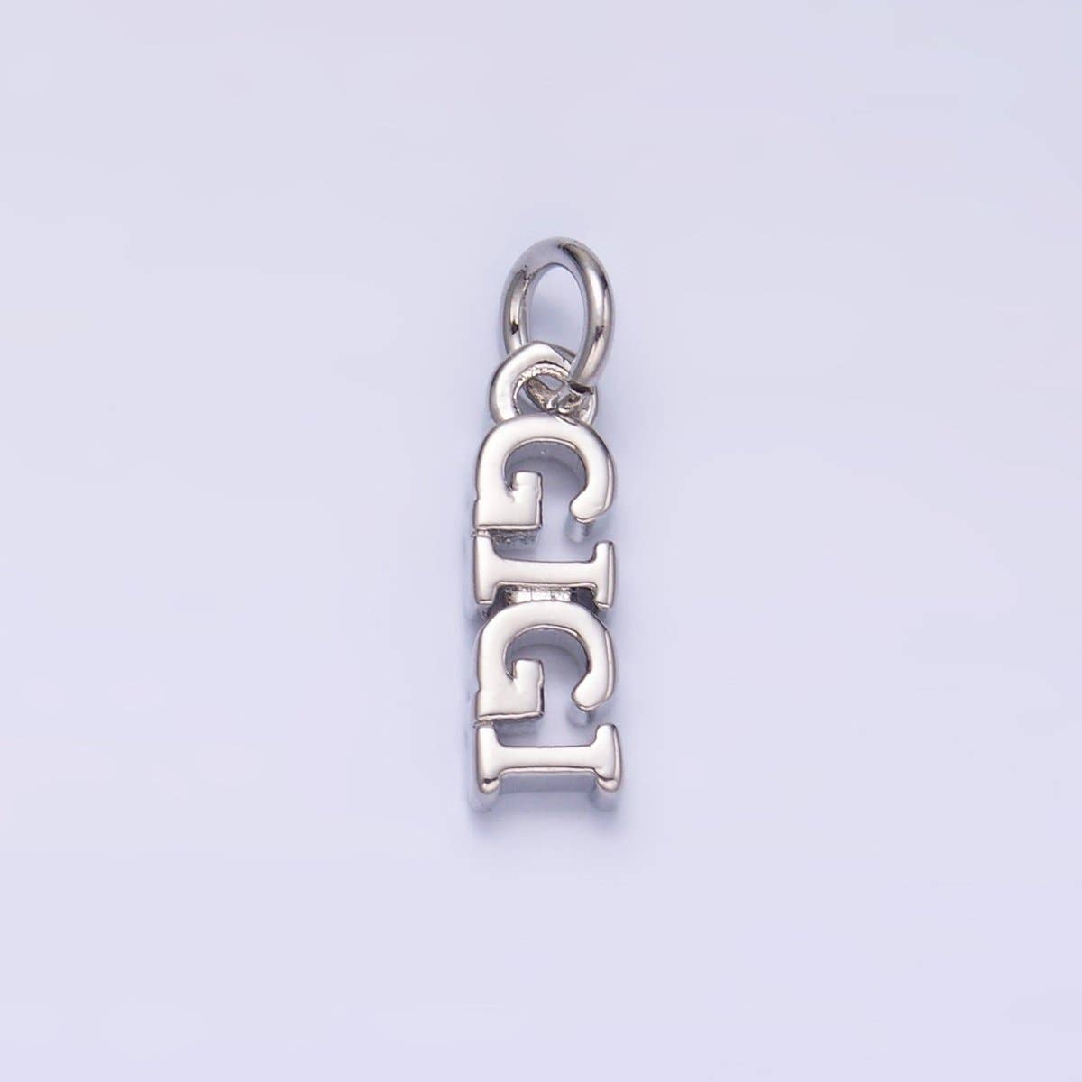 Grandma "GIGI" Script Charm