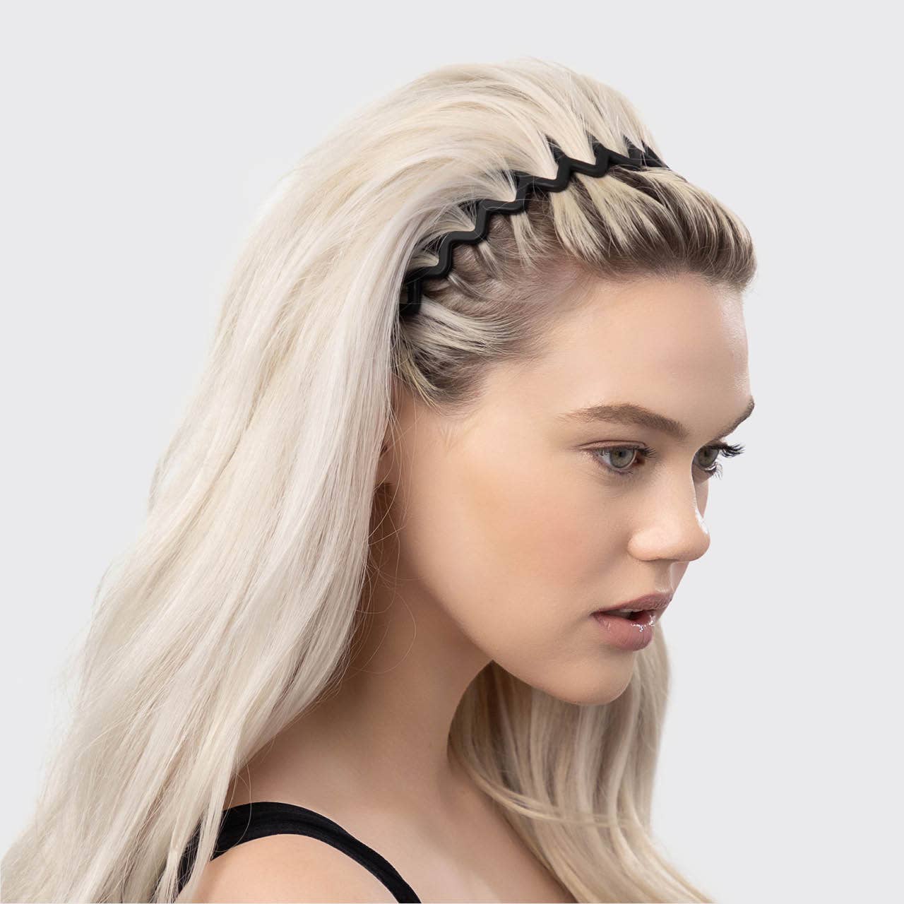 Kitsch | Zig Zag Headband 2pc - Black & Tort