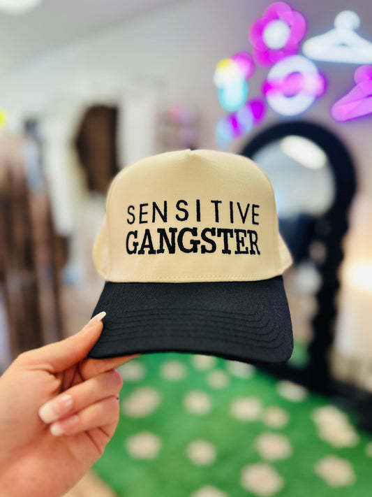 Sensitive Gangster-Trucker Hat