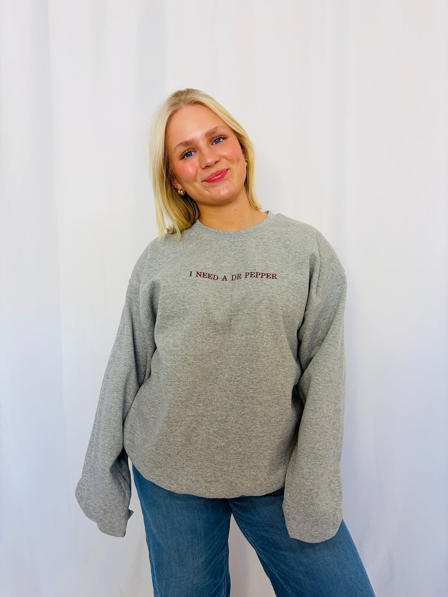 I need a dr pepper sweatshirt