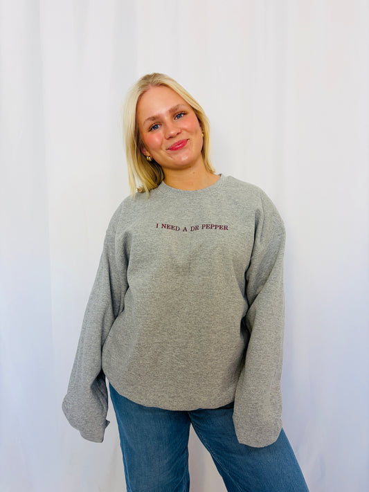 I need a dr pepper sweatshirt