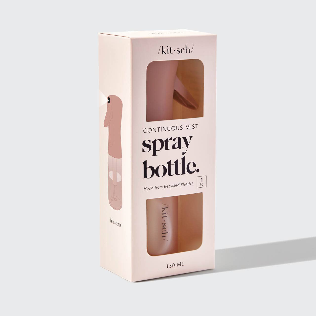 Kitsch | Recycled Plastic Continuous Spray Bottle - Terracotta