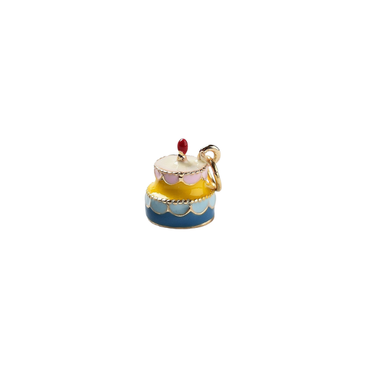 Gold Sweet Wishes Cake Charm