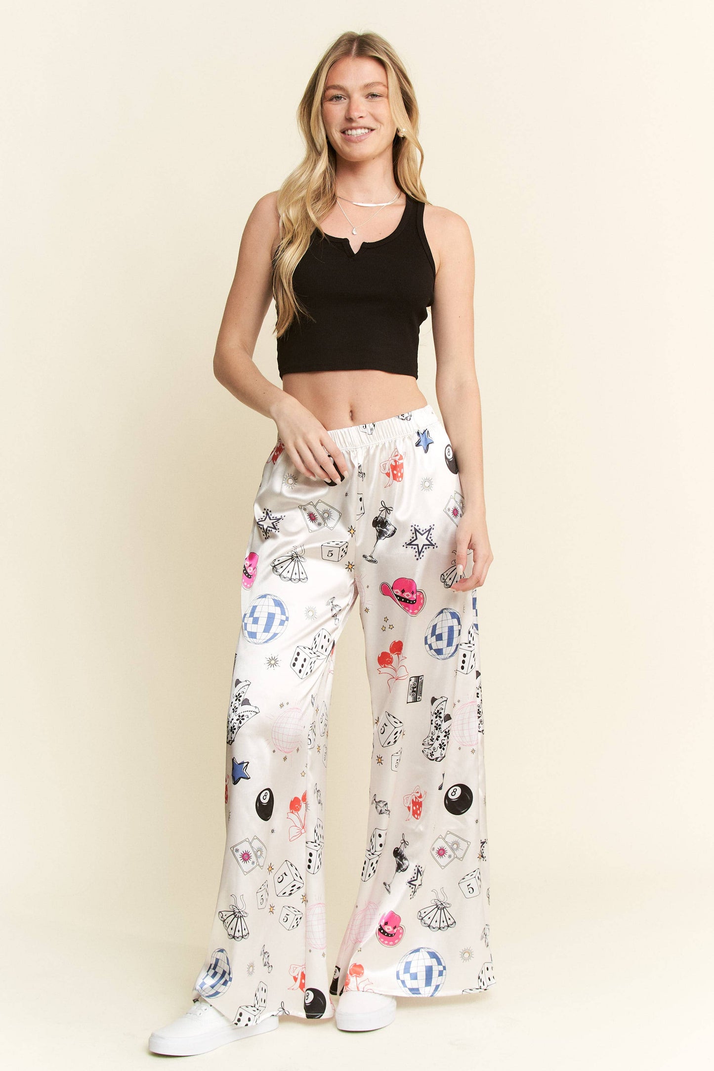 PARTY COLLAGE PANTS