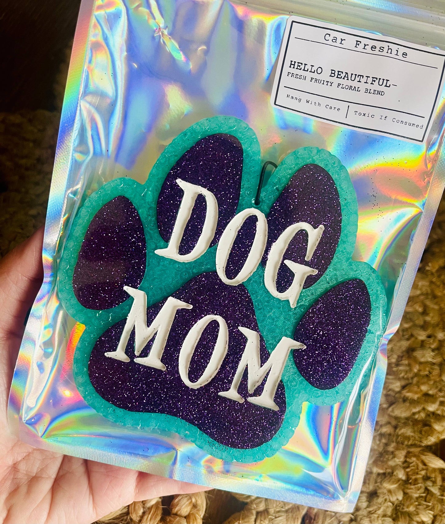 Dog Mom Car Freshie 