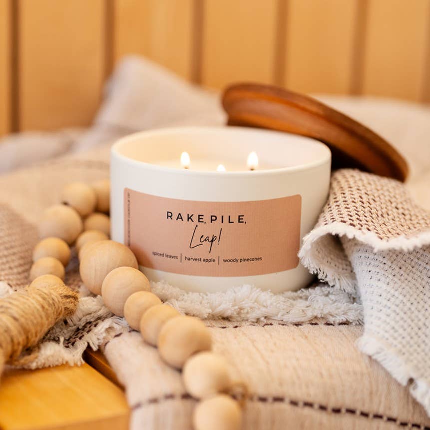 Rake, Pile, Leap | Statement Candle