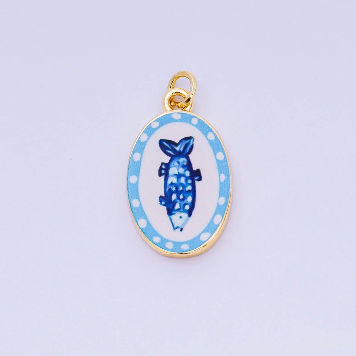 Enamel Art Piece Charms