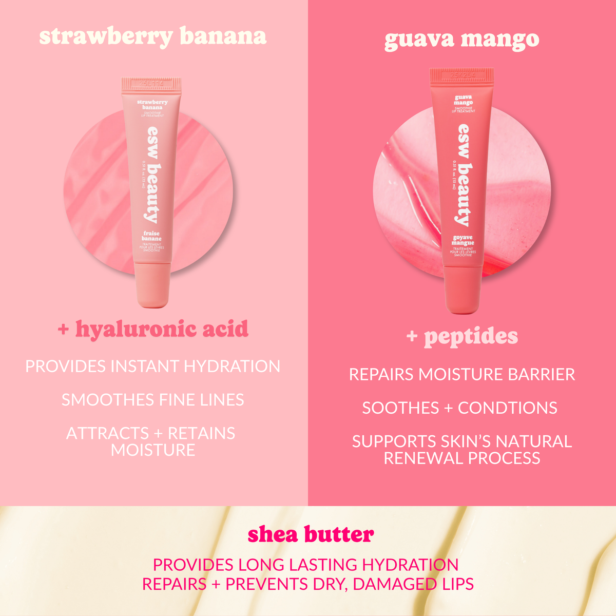Pink Sorbet Perfect Pout Lip Kit (2x Lip Treatments)