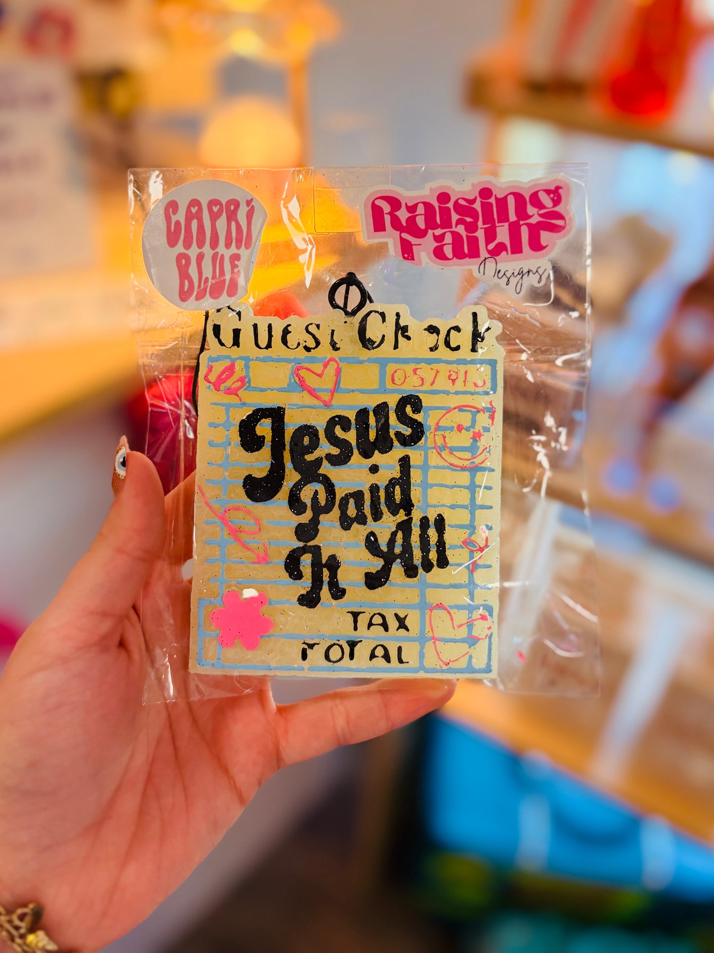 Jesus Paid It All Freshie