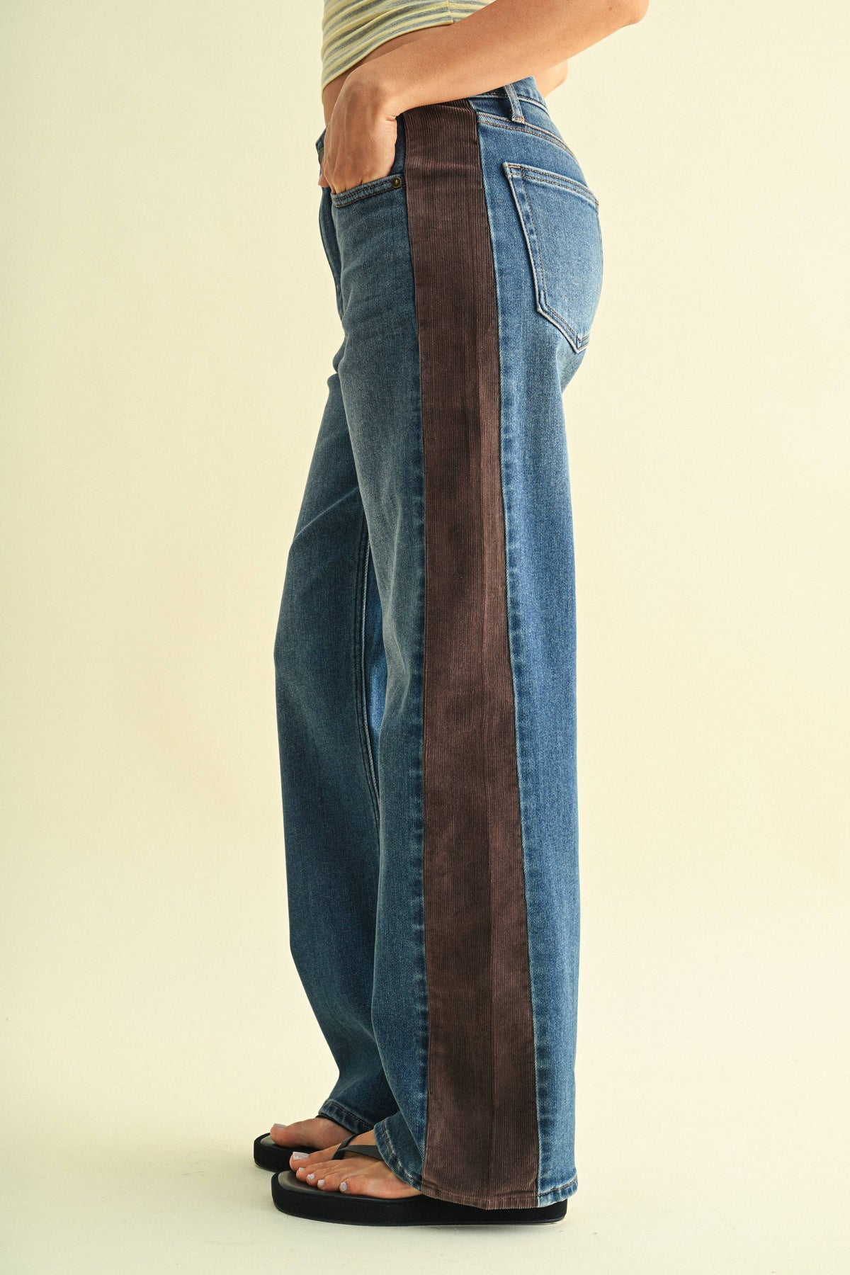 JBD | Corduroy Split Denim