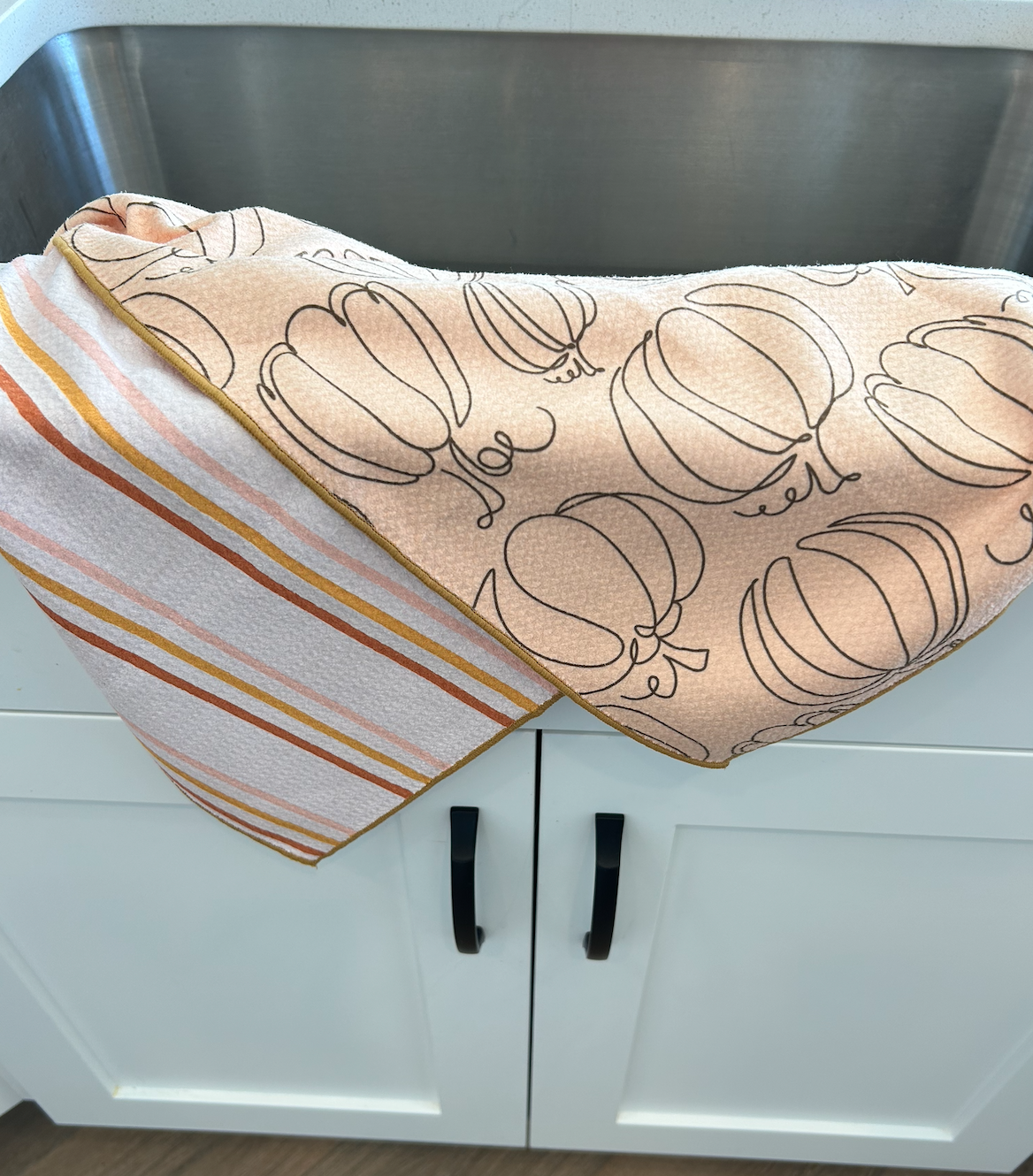 Bloom Towels | Fall Harvest Waffle Knit Kitchen Towel