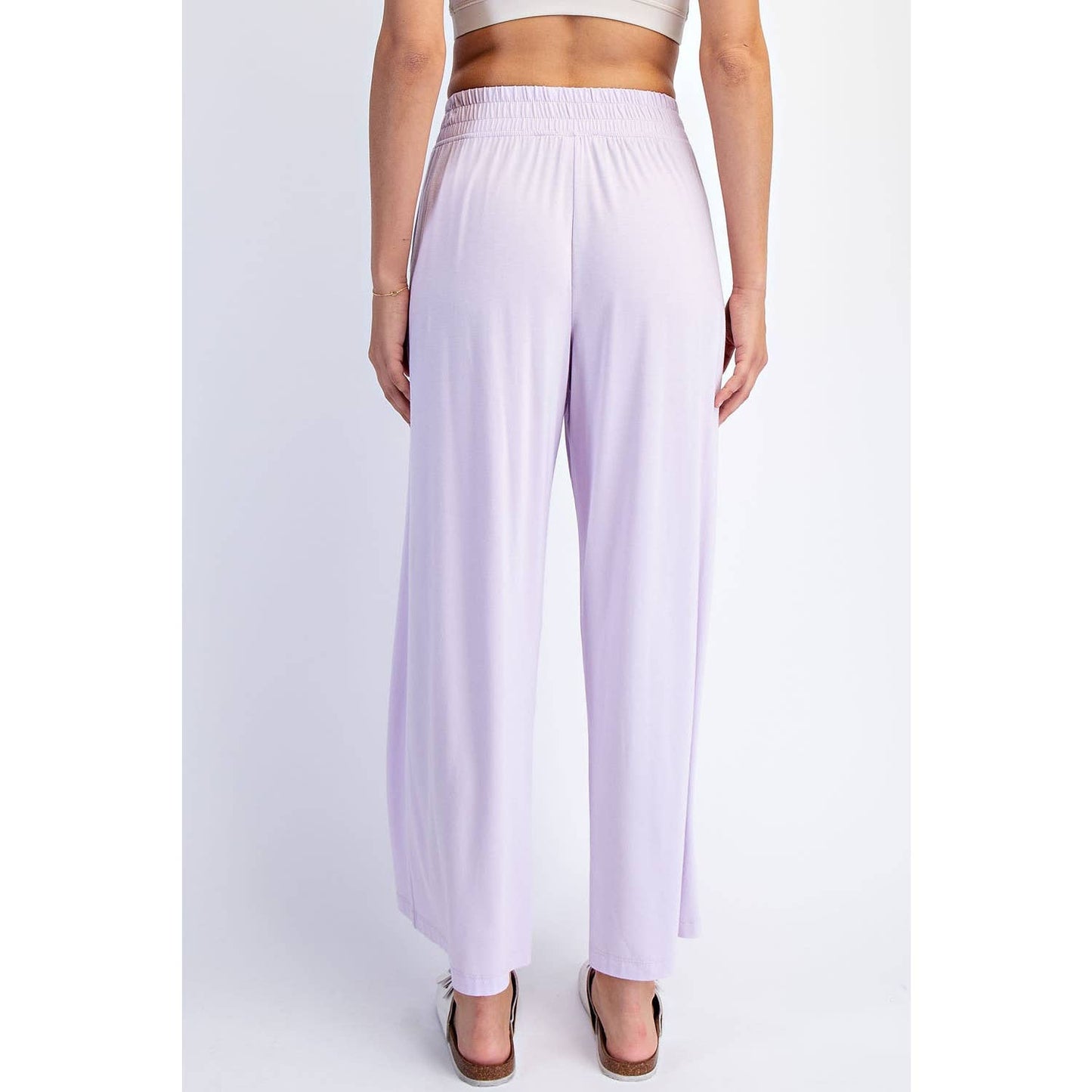 Rae Mode | Modal Wide Leg Cropped Pant
