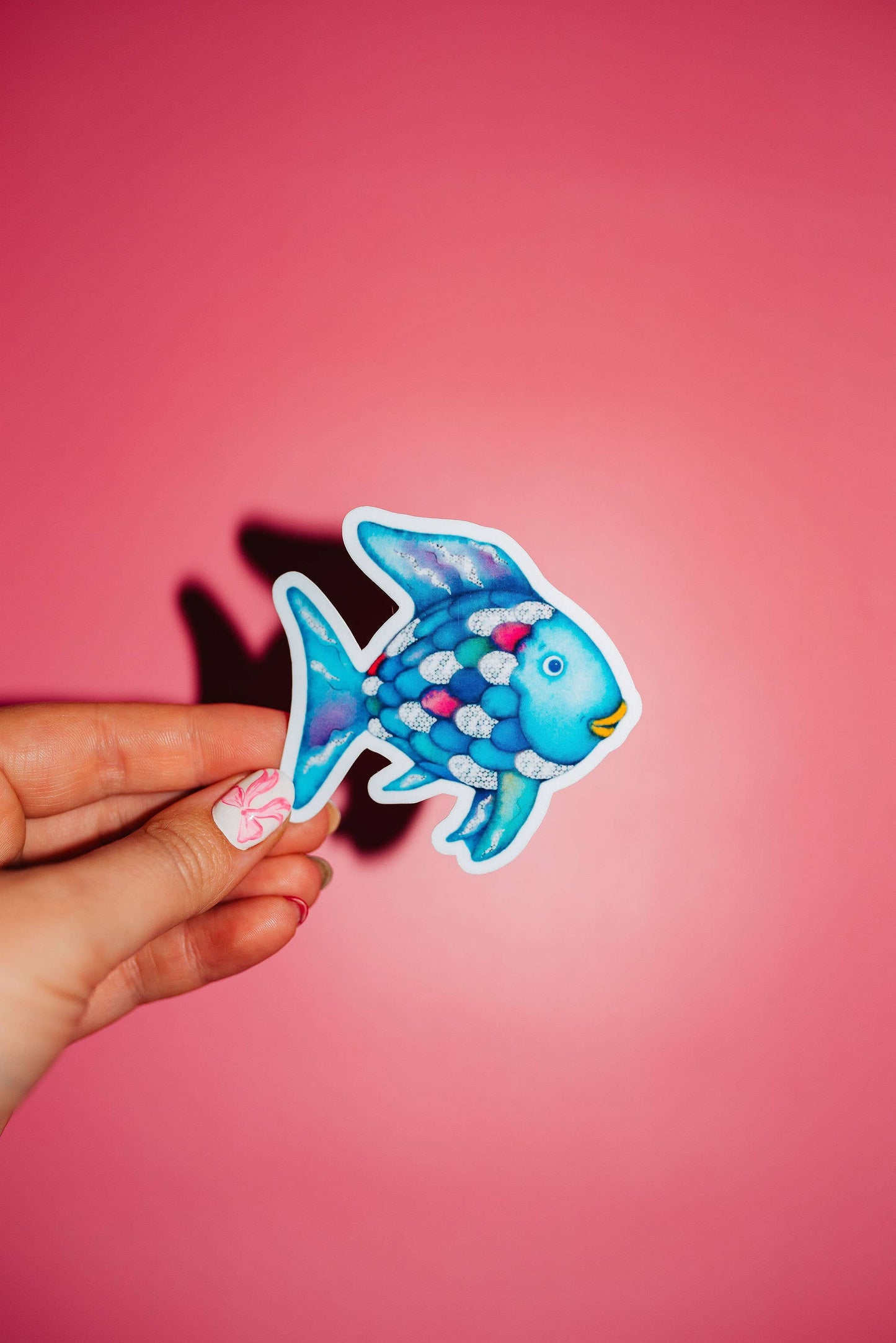 Rainbow Fish Sticker, Throwback Children's Book