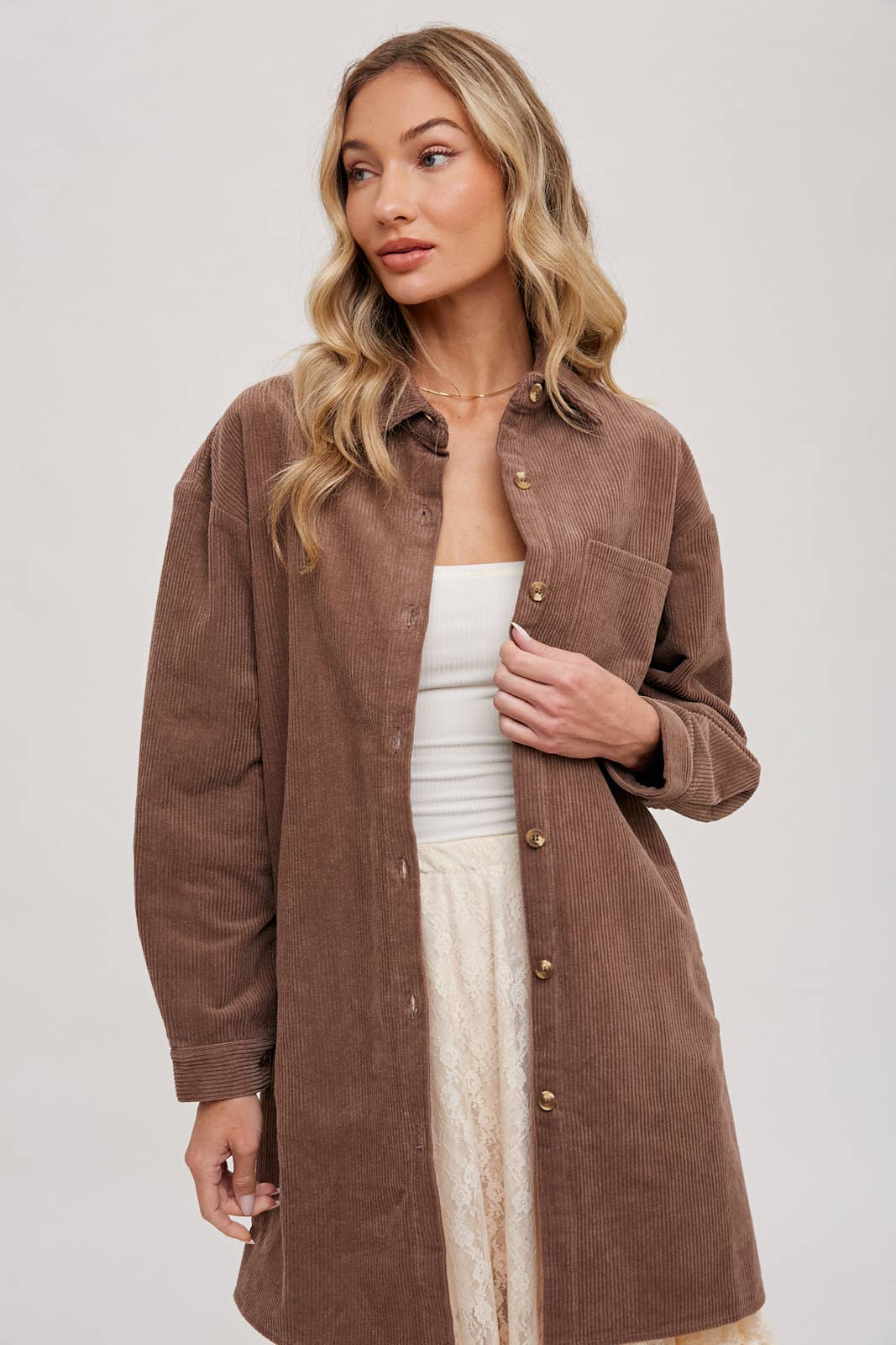 Blu Ivy | OVERSIZED CORDUROY JACKET