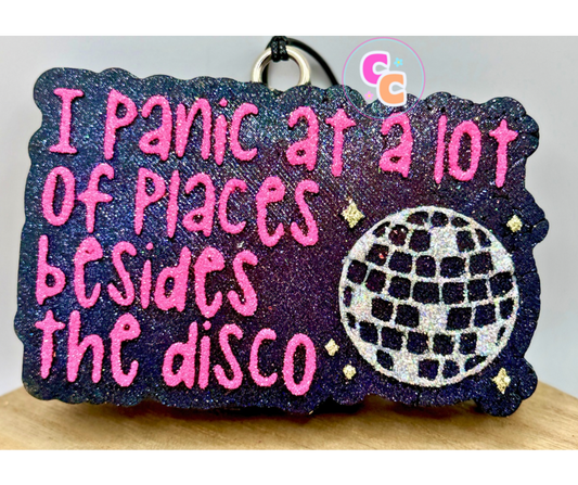 I Panic At A Lot Of Places Freshie | Car Air Freshener