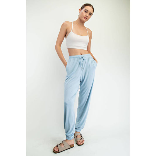 VISCOSE MODAL JOGGER PANT