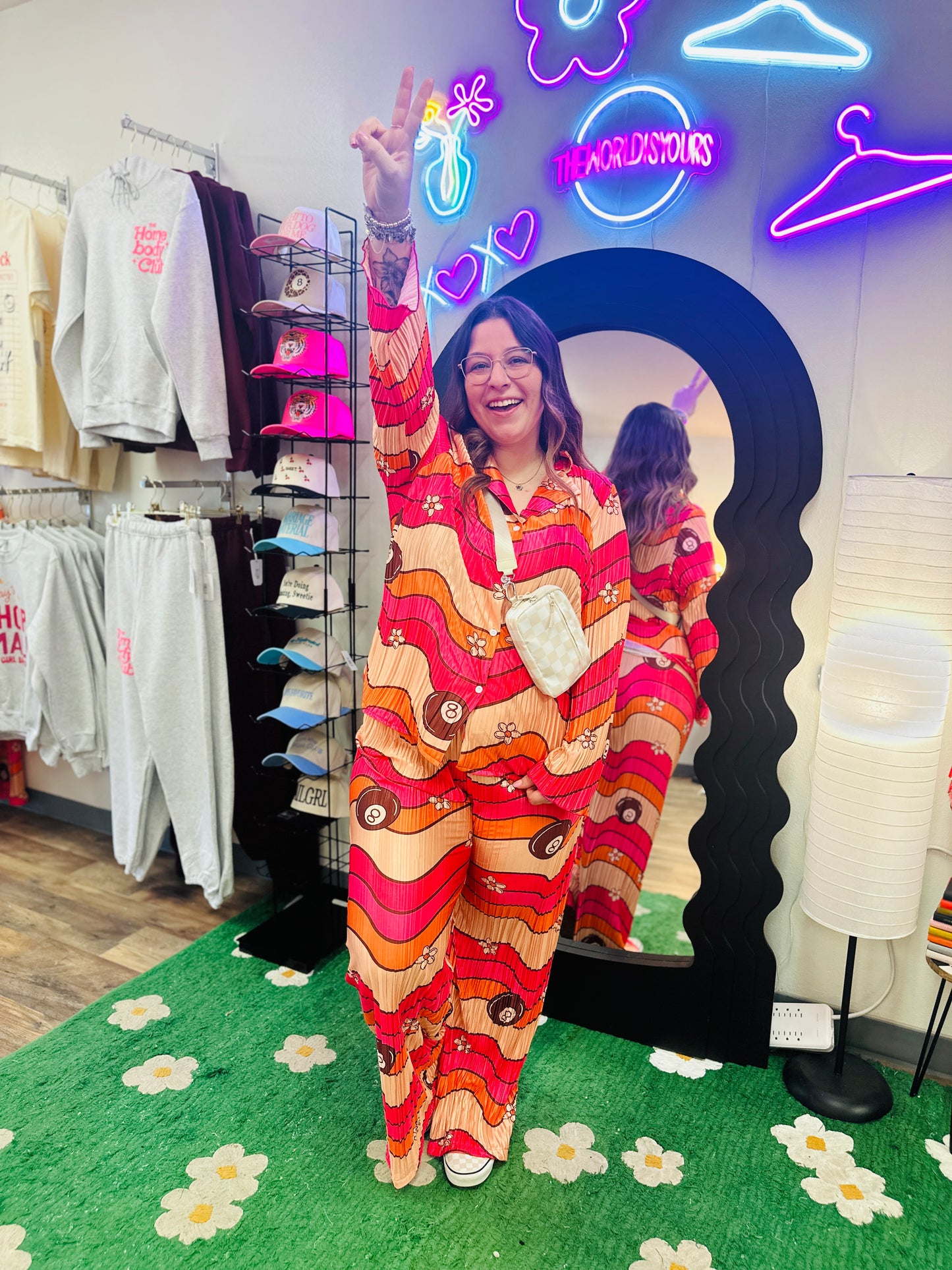 Groovy Girl Plisse Set Emy Ave™ x VV’s Boutique