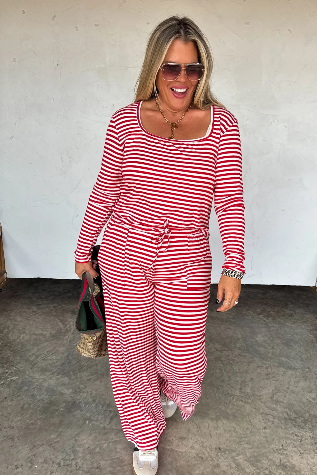 BLAKELEY | Stripe Lounge Set