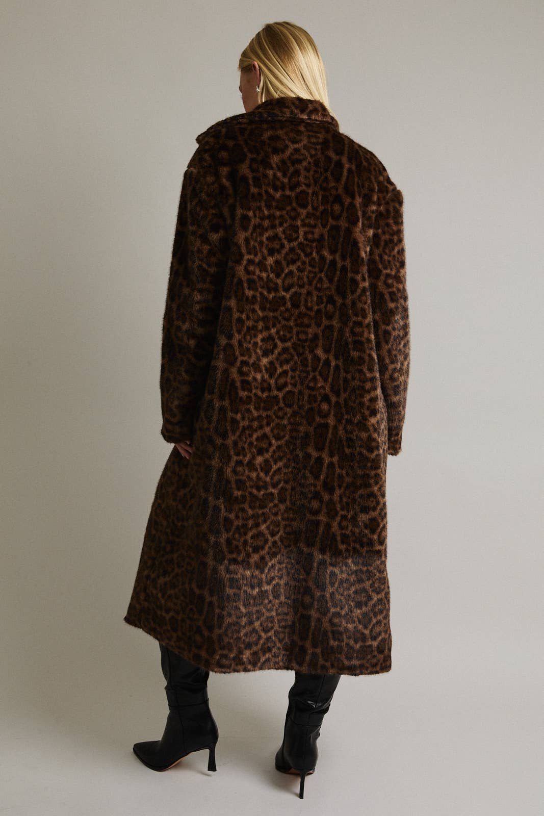 FAUX FUR LONG COAT