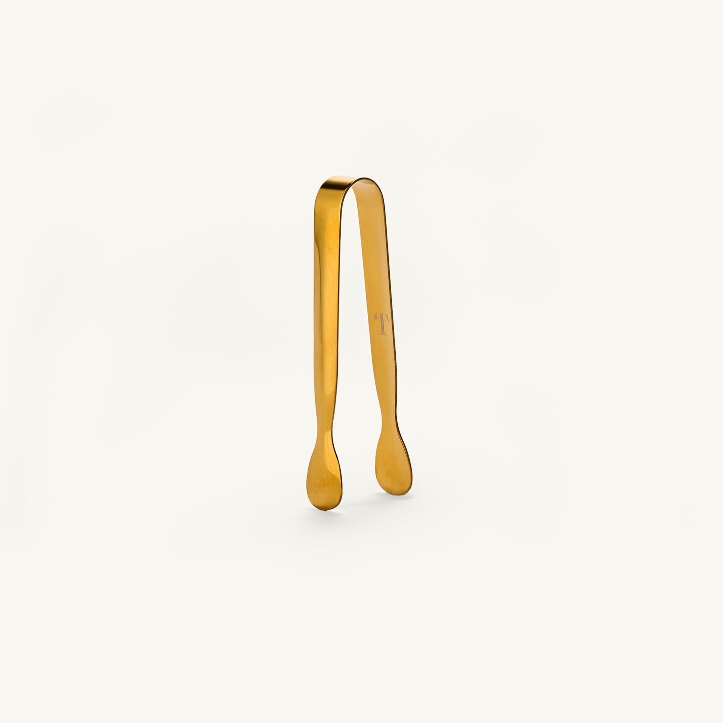 Gold LUXE Mini Tongs for Mixer Cubes/Garnish, 4.5 inch