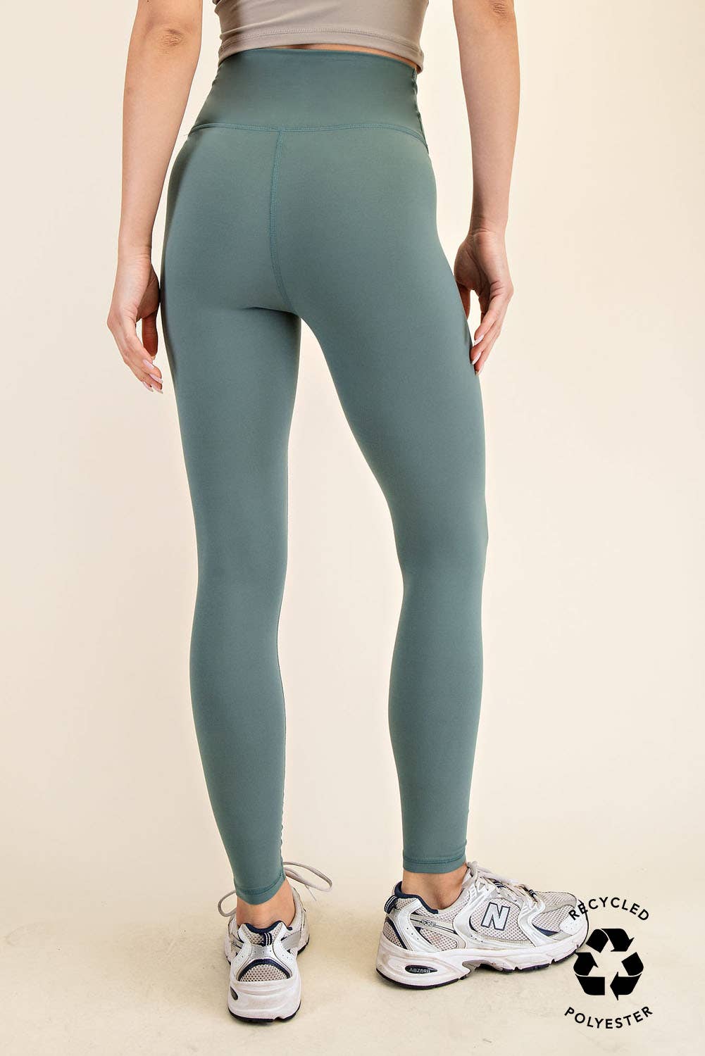 V WAIST FULL LENGTH LEGGINGS
