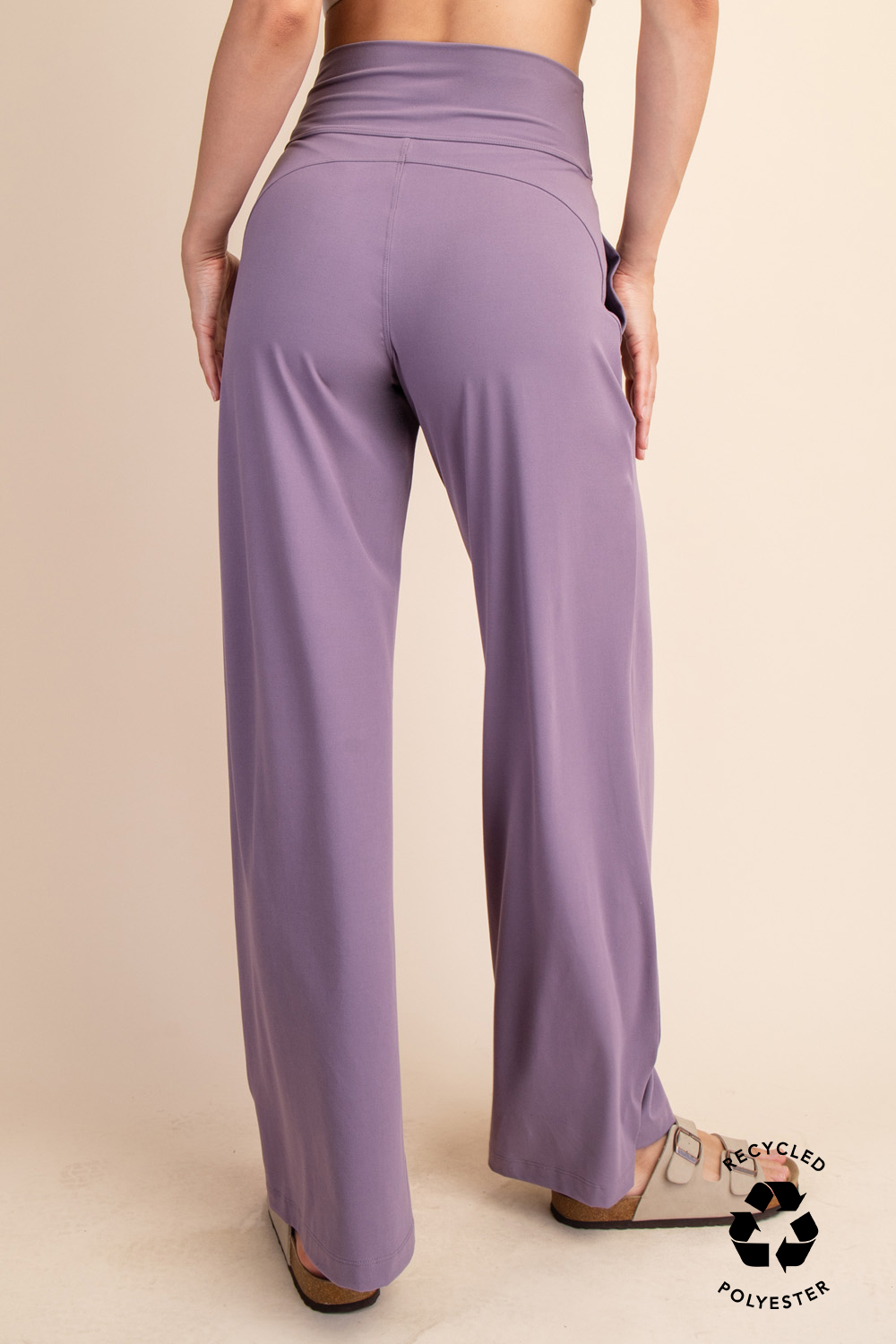 Rae Mode | V Waist Butter Wide Leg Pant