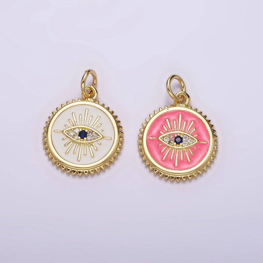 Pink Evil Eye Charm