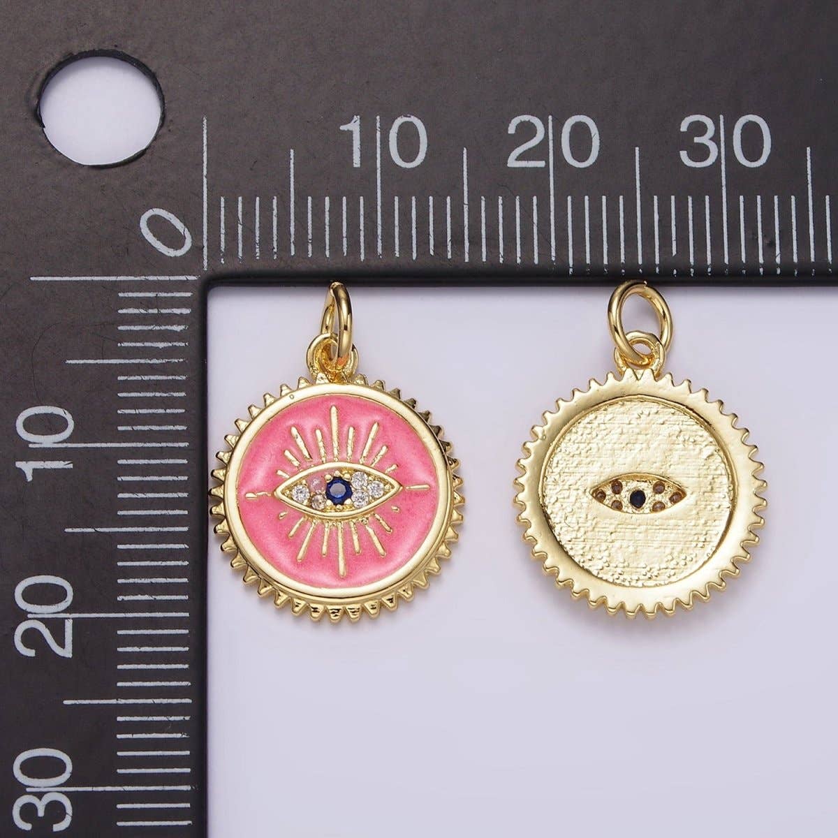 Pink Evil Eye Charm