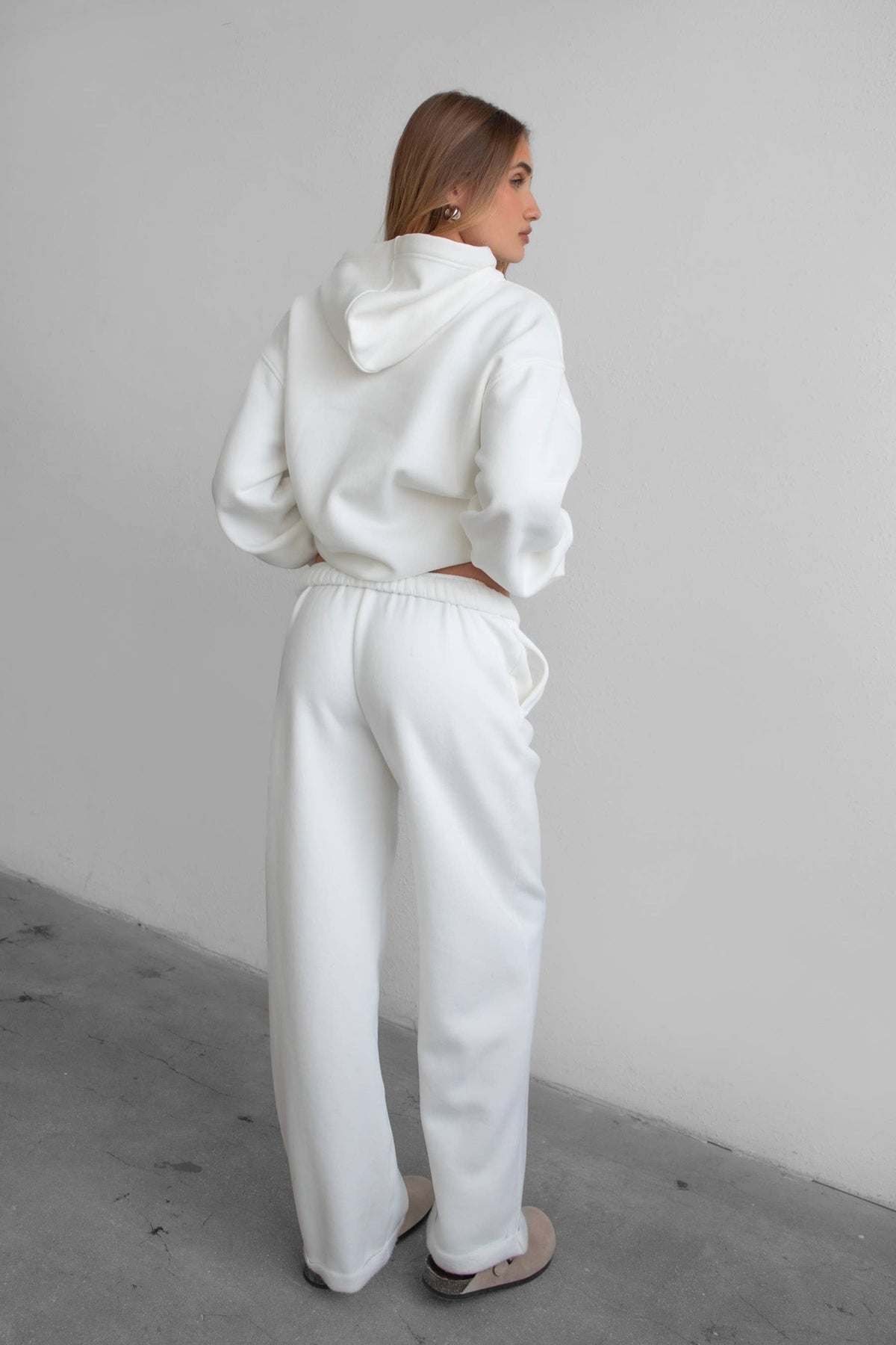 LANI Cloud Fleece Wide Leg Sweatpants