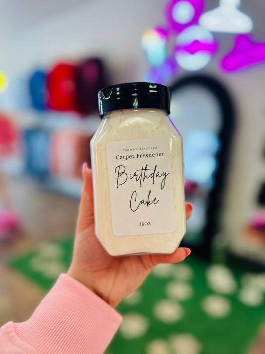 Birthday Cake Carpet Powder