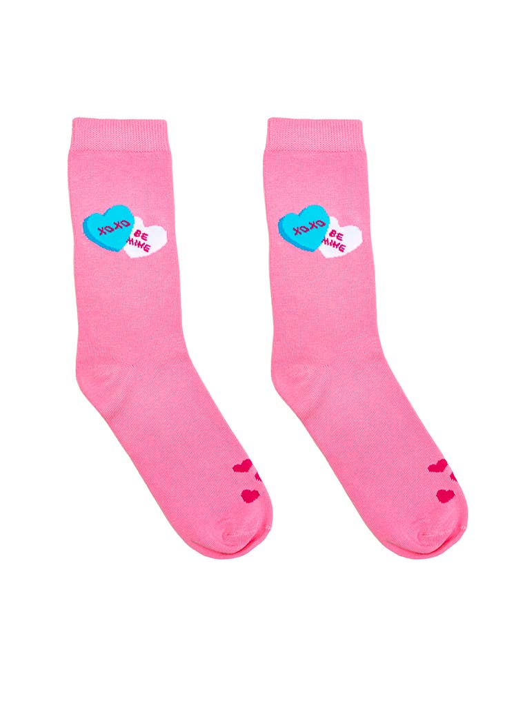 3D "Be Mine" Socks