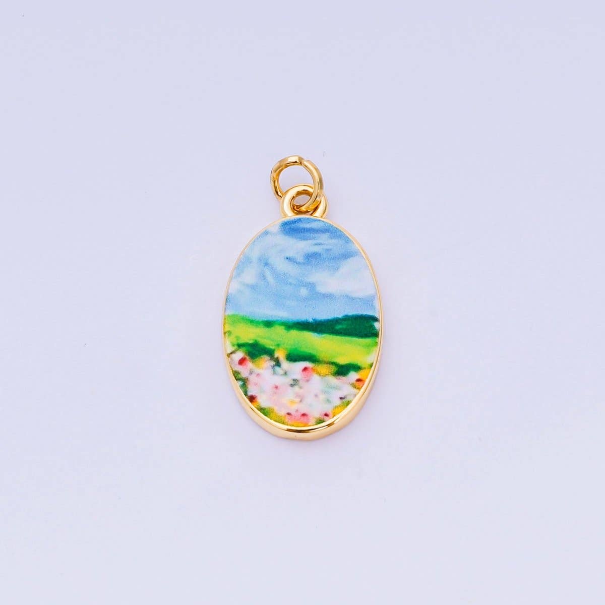 Enamel Art Piece Charms