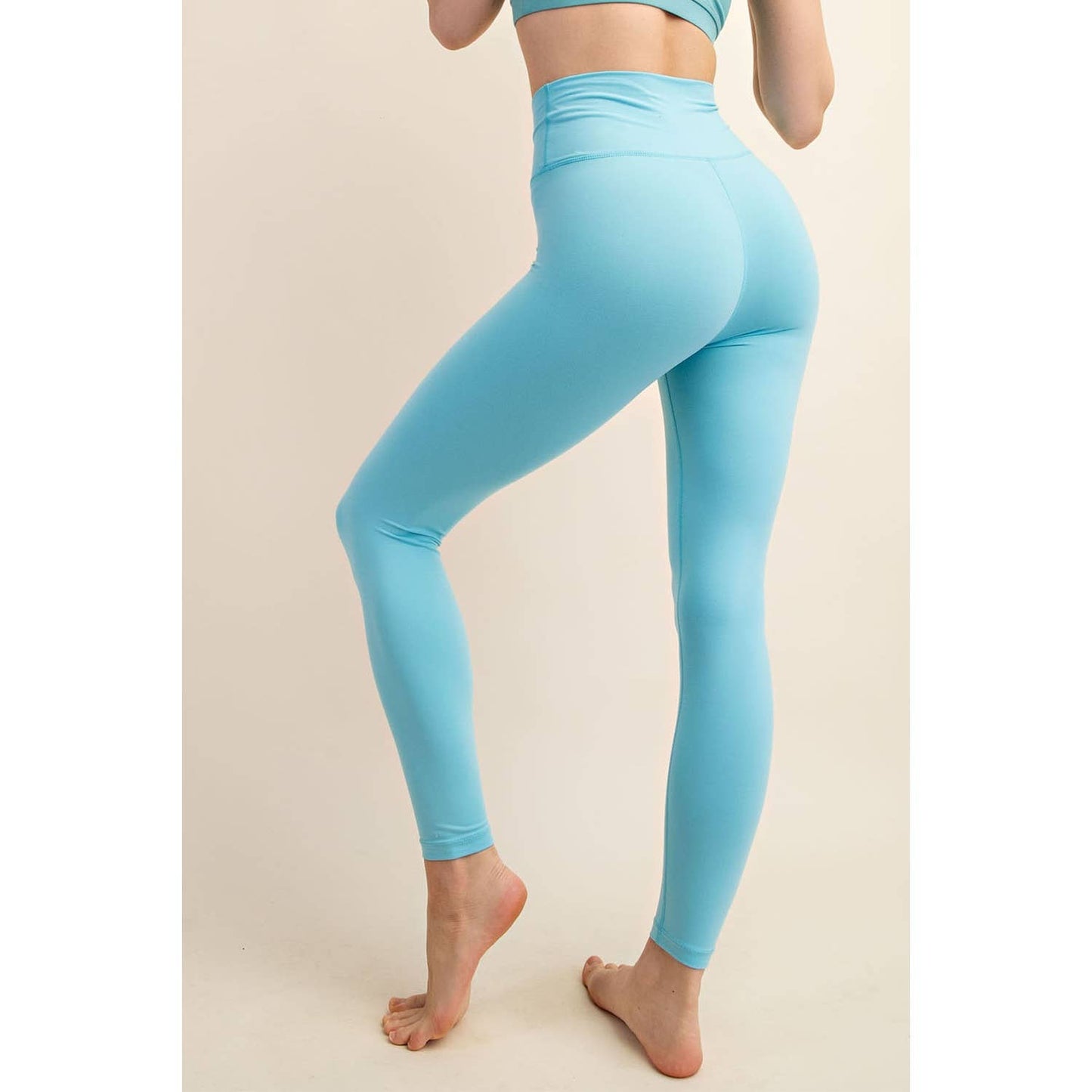 V WAIST FULL LENGTH LEGGINGS